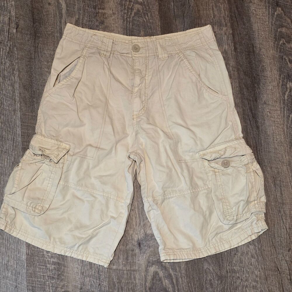 Stillwater Cargo Shorts with Belt Loops Size 30 Beige Khaki